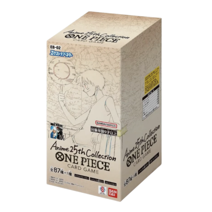 One Piece Extra Booster Anime 25th Collection EB-02 Japanese Booster Box