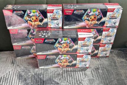 Prismatic Evolutions Booster Bundle Case of 6