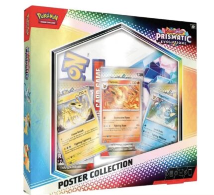 Pokémon TCG: Scarlet & Violet—Prismatic Evolutions Poster Collection – Available Now