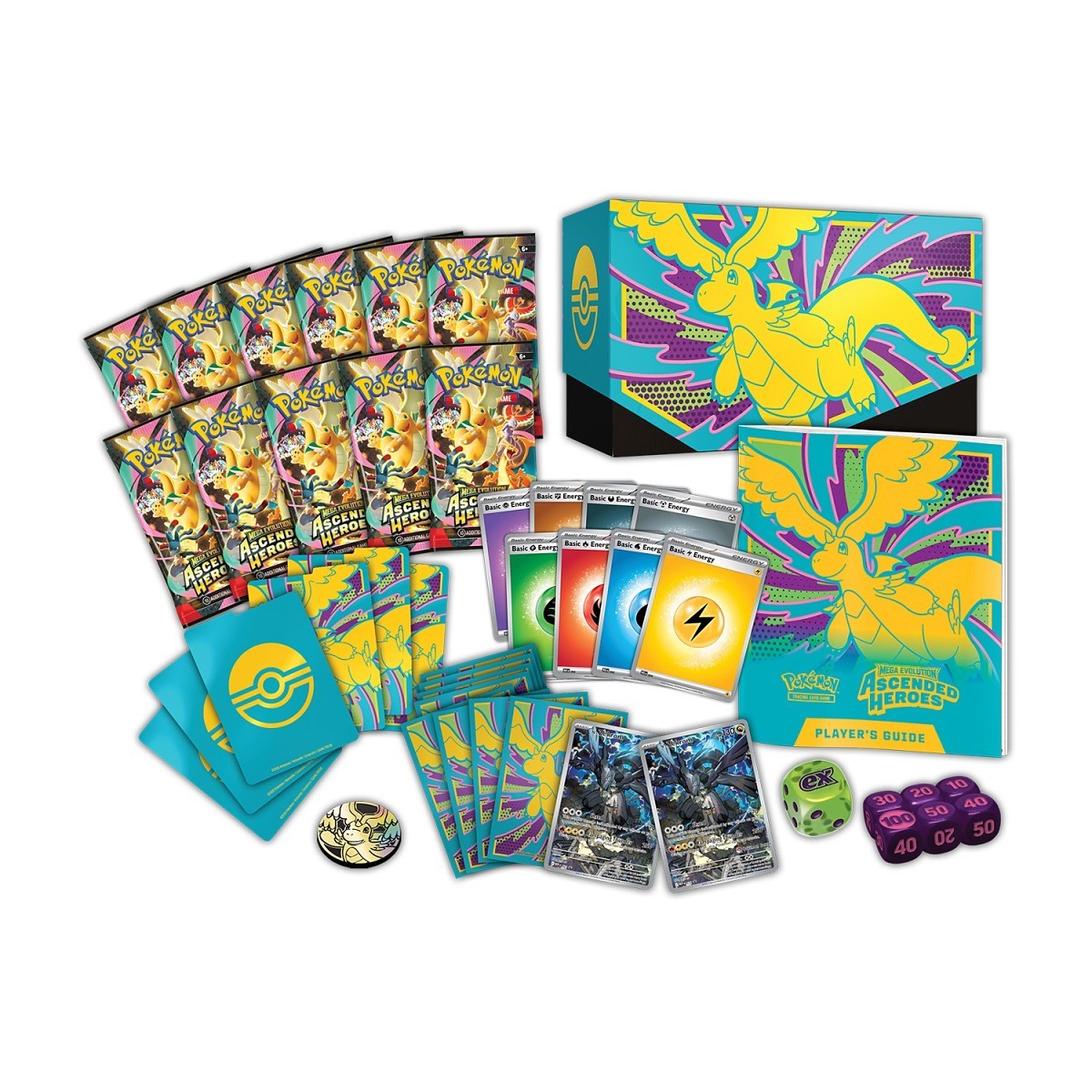 POKEMON MEGA EVOLUTION ASCENDED HEROES ELITE TRAINER BOX - Image 2