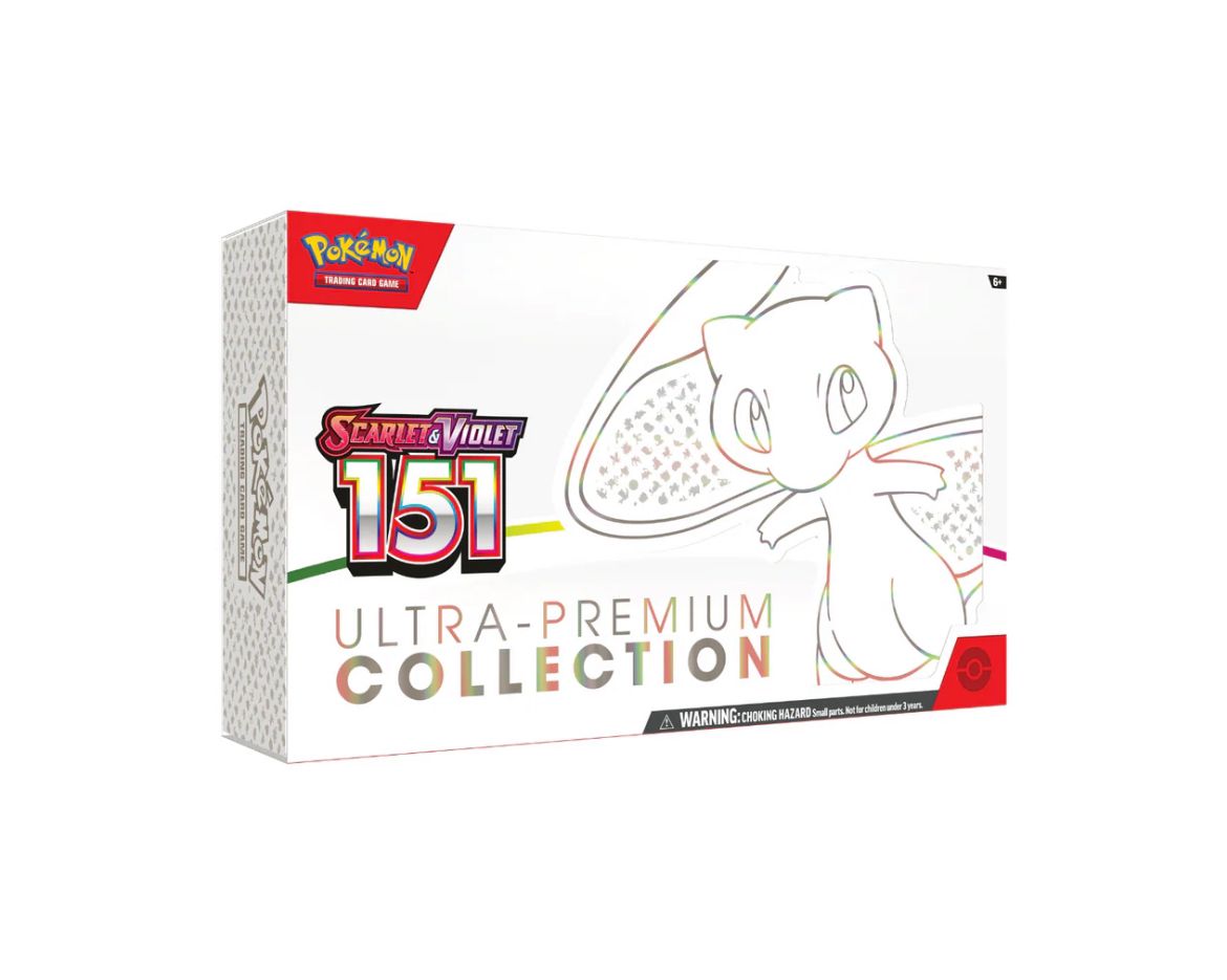 IMG_3746 Pokémon TCG: Scarlet & Violet—151 Ultra Premium Collection (English) | Sealed Collector Box | Mew EX Premium Set - Image 1