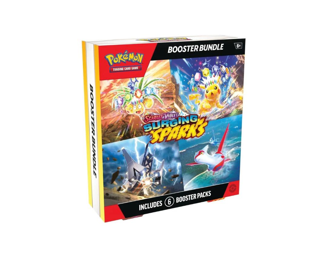 IMG_3758 Pokémon TCG: Scarlet & Violet—Surging Sparks Booster Bundle (English) | Sealed Pokémon TCG Bundle - Image 1