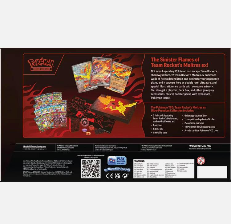 TEAM ROCKET MOLTRES ULTRA PREMIUM COLLECTION - Image 2