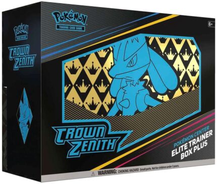 CROWN ZENITH POKEMON CENTER ELITE TRAINER BOX PLUS (CRZ)