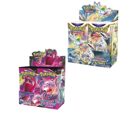 FUSION STRIKE BOOSTER BOX + BRILLIANT STARS BOOSTER BOX