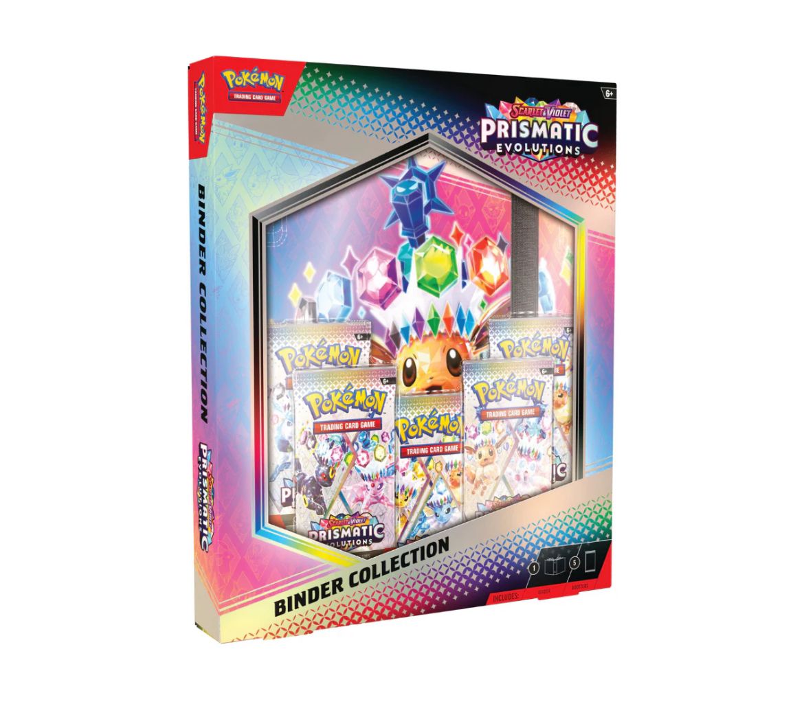 IMG_4018 PRISMATIC EVOLUTION BINDER COLLECTION - Image 1