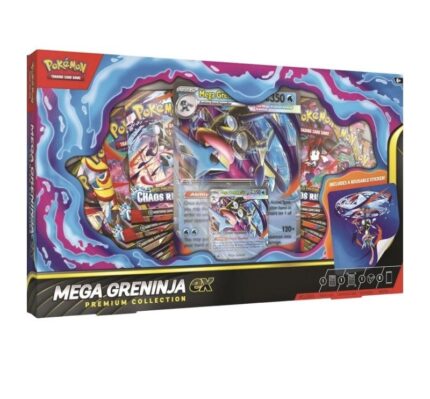 Pokémon Mega Greninja ex Premium Collection Pre Order – Premium Pokémon TCG Collector Box