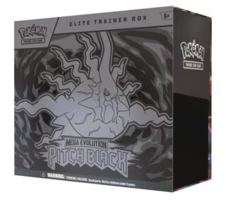 Pokemon TCG cards online - Mega Evolution Pitch Black Elite Trainer Box sealed product at Poke Clover