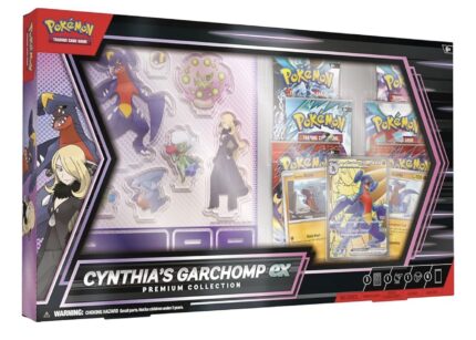 Pokémon TCG: Cynthia’s Garchomp ex Premium Collection | Exclusive Pokémon Cards & Collector Box