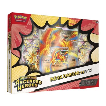 Mega Evolution-Ascended Heroes Mega Emboar ex Box